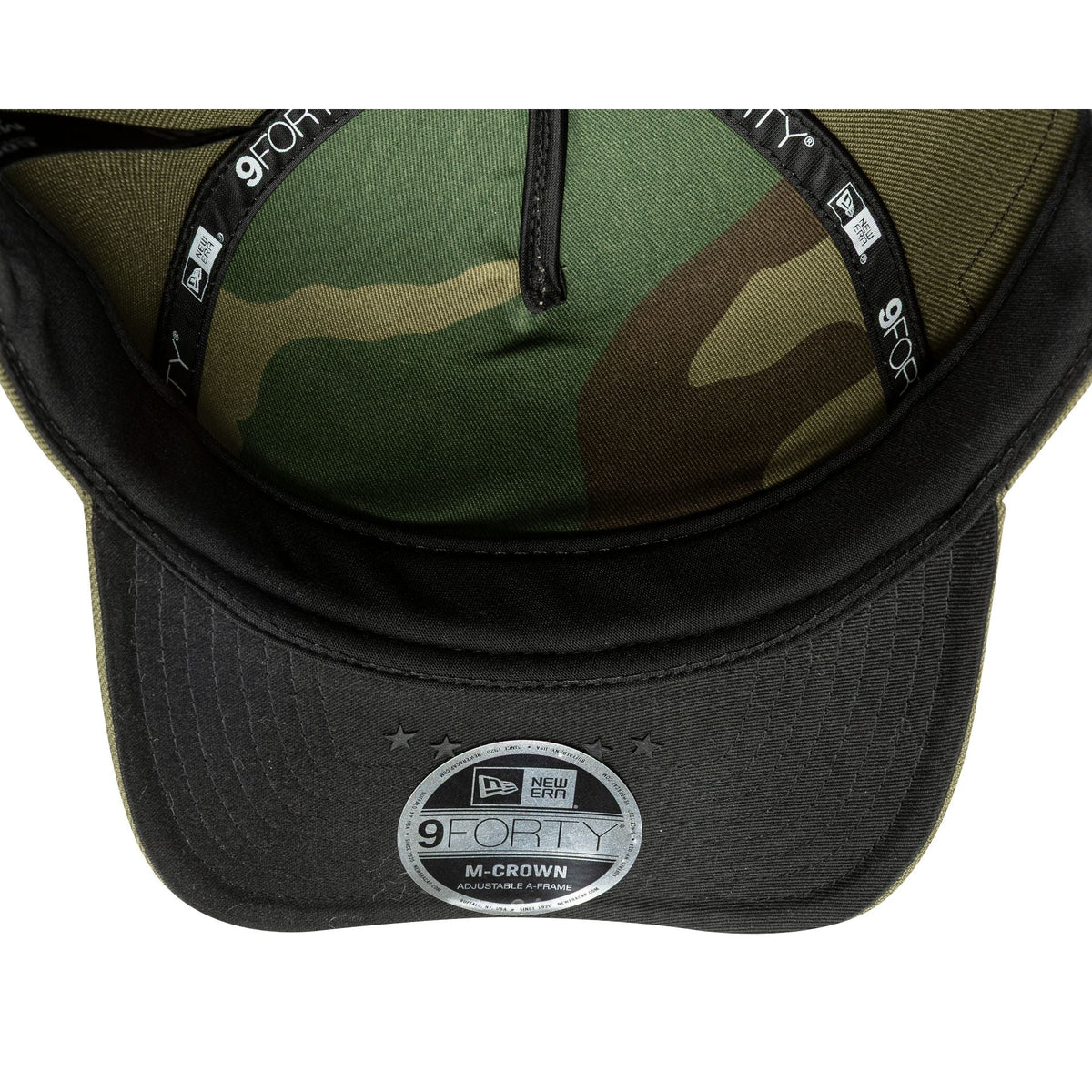 Atlanta Braves Armed Forces Day 2026 9FORTY M-Crown A-Frame Snapback Hat