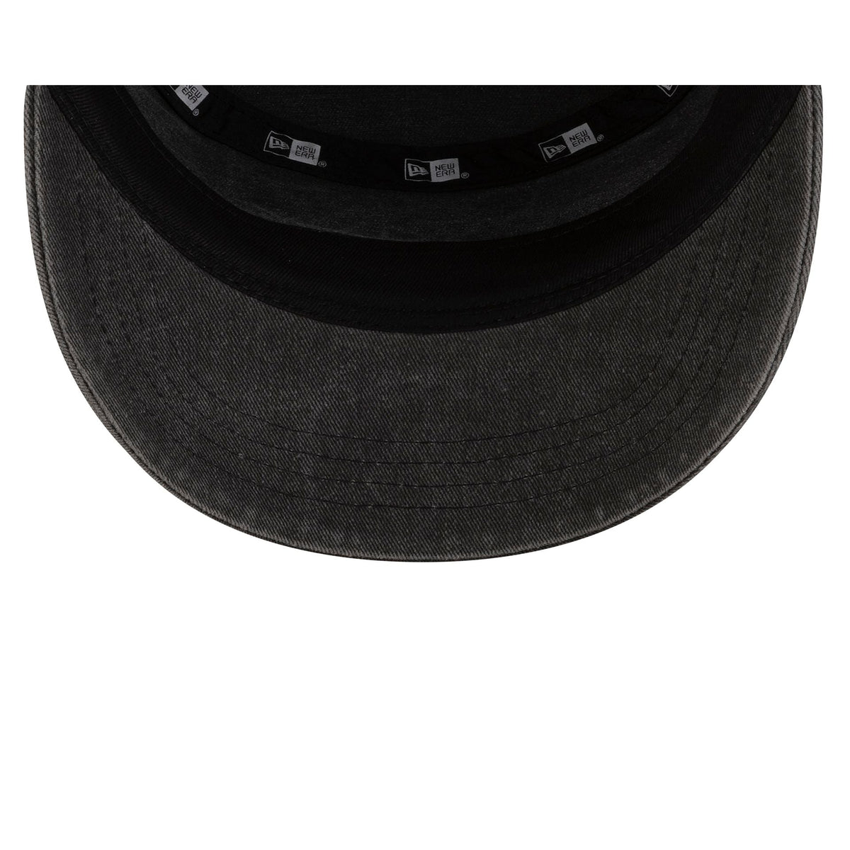 Atlanta Braves Pigment Dye Black Military Cap