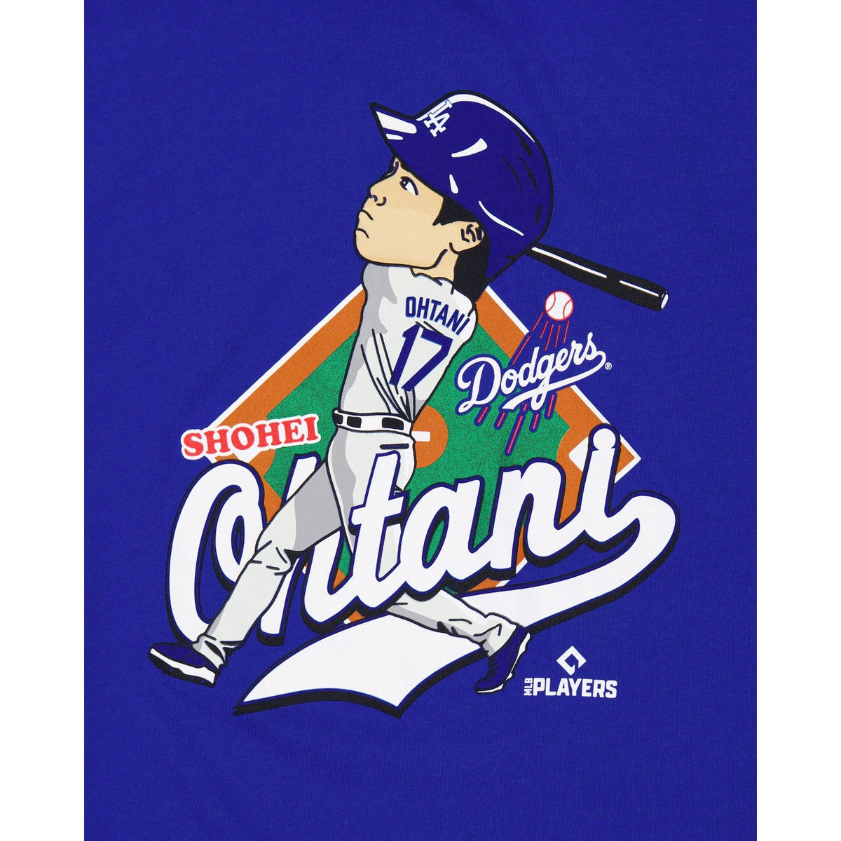Los Angeles Dodgers Shohei Ohtani Blue T-Shirt