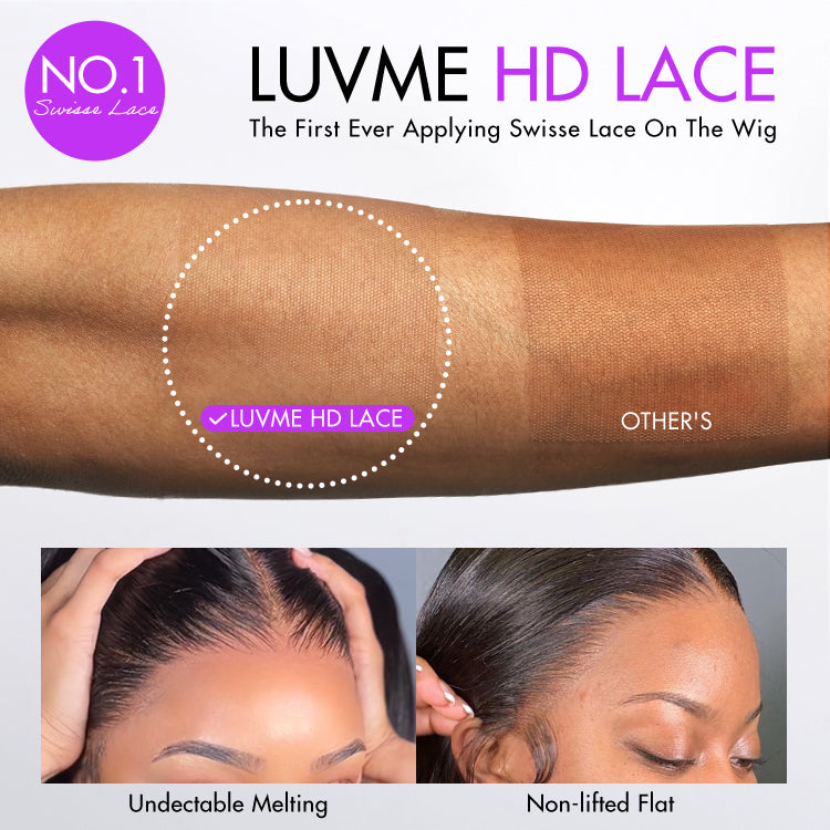 PreMax Wigs | HD Lace Super Natural Hairline Silky Straight Glueless 13x4 Frontal Lace Wig Human Hair Pre-Cut Lace