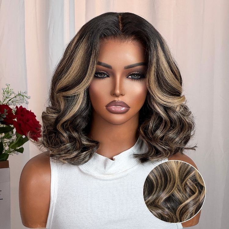 Luvme All-Day Comfort™ Wig Blonde Highlight Loose Wave Glueless Minimalist HD Lace T Part Wig Pre-Cut Lace