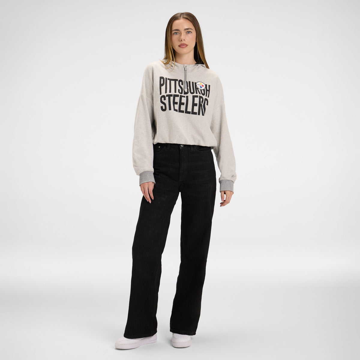 Chicago Cubs Sport Night Heather Gray Women's Hoodie