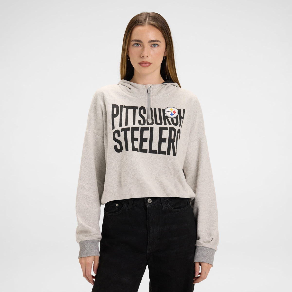 Chicago Cubs Sport Night Heather Gray Women's Hoodie