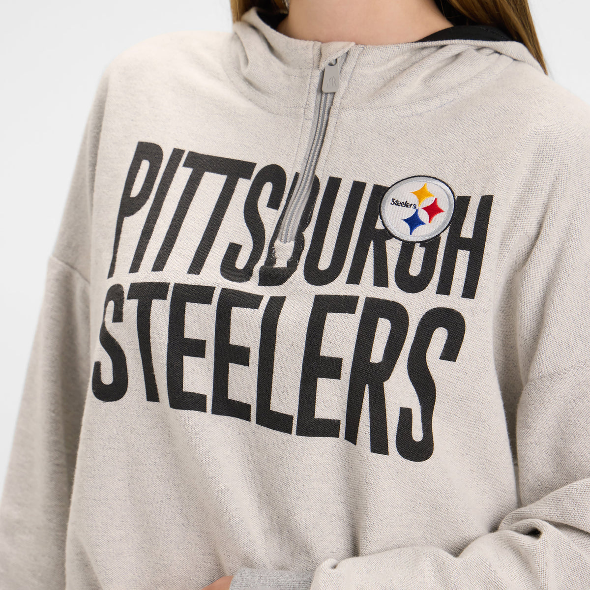 Philadelphia 76ers Sport Night Heather Gray Women's Hoodie
