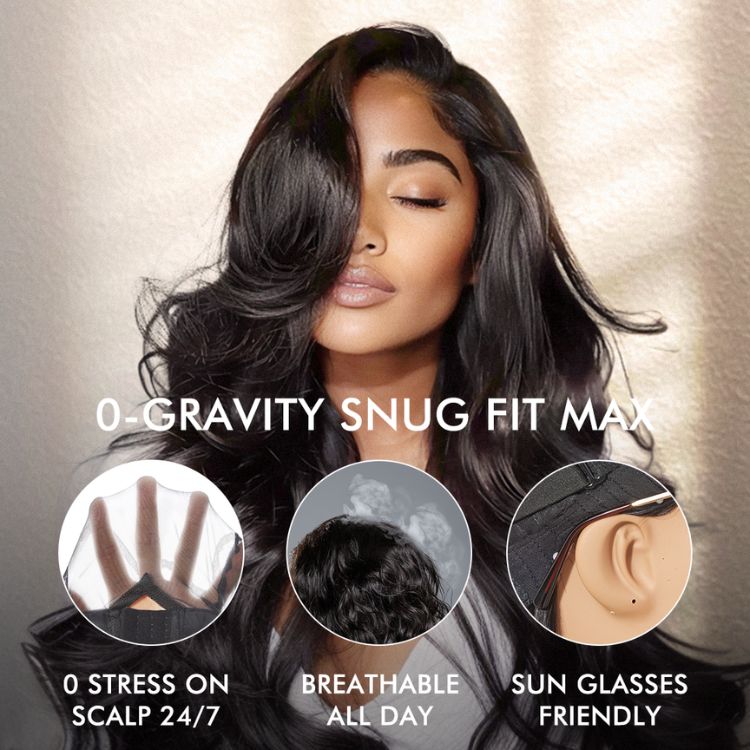 Luvme All-Day Comfort™ PartingMax 7x6 HD Lace Glueless Wig Soft Loose Wave Human Hair Wig Pre-Cut Lace - US Only