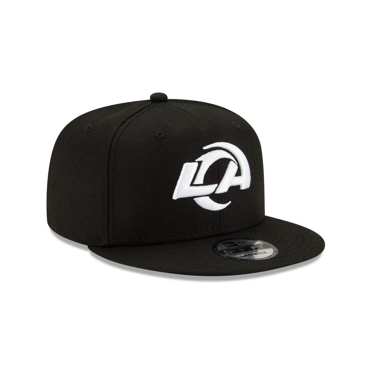 Los Angeles Rams Basic Black & White 9FIFTY Snapback