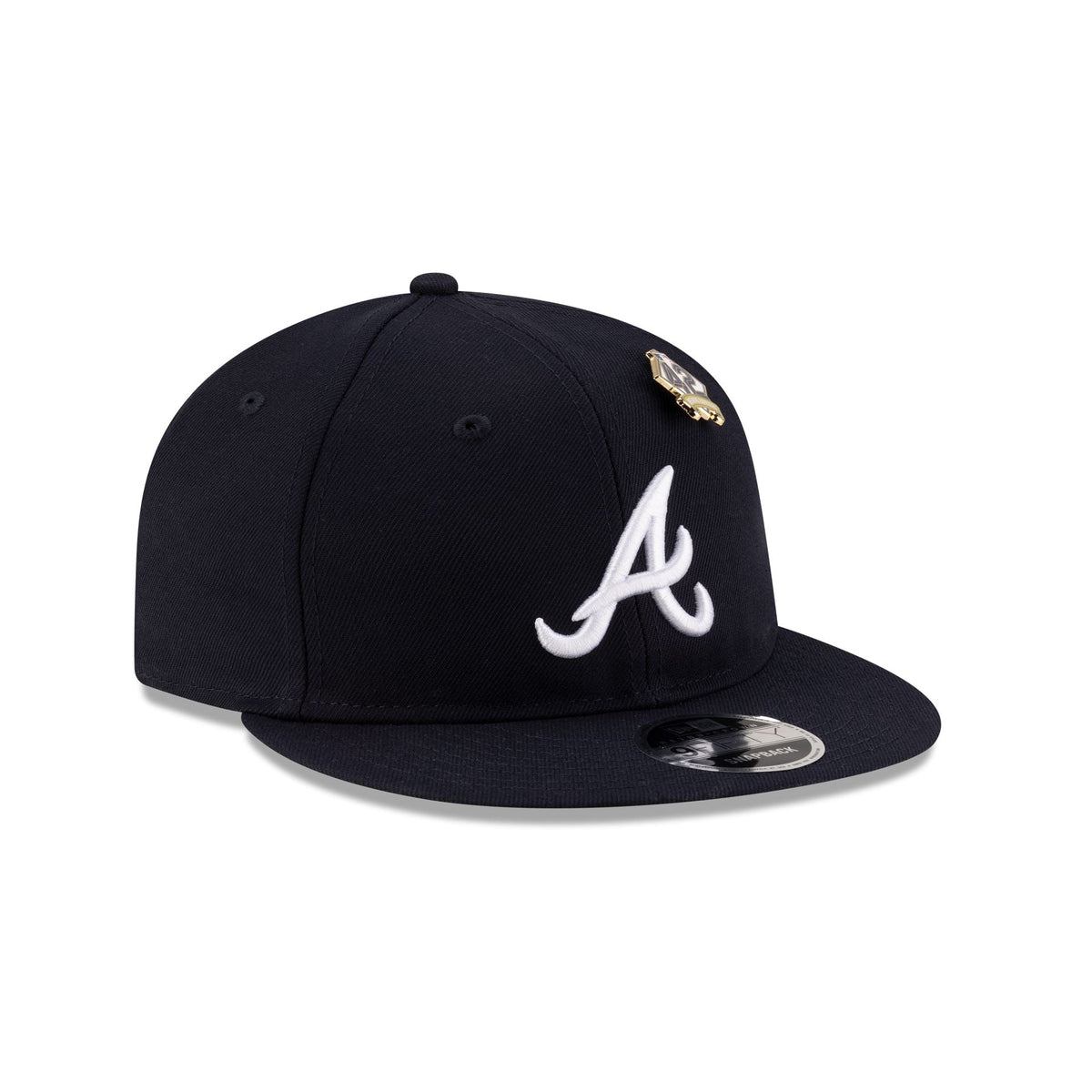 Atlanta Braves Jackie Robinson Day 2025 Retro Crown 9FIFTY Snapback Hat