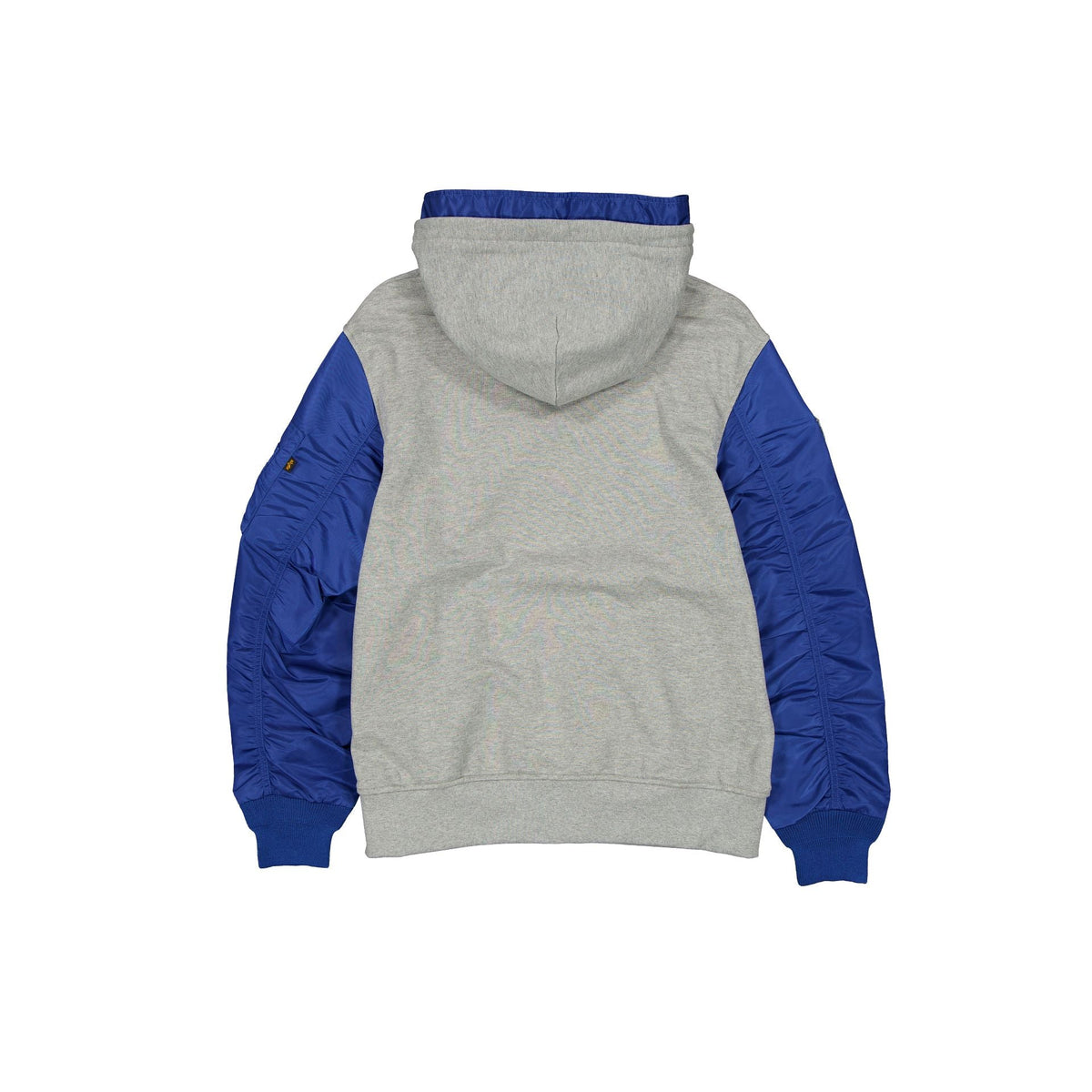 Alpha Industries x New York Mets Gray MA-1 Full Zip Fleece Jacket