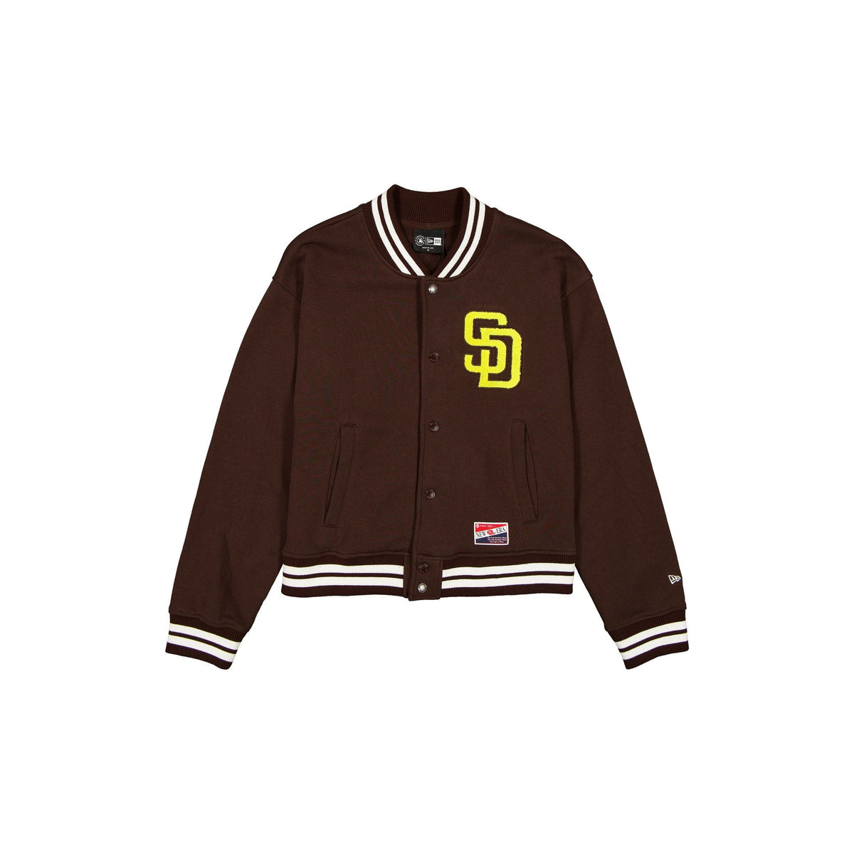 San Diego Padres Throwback Women's Snap Front Jacket