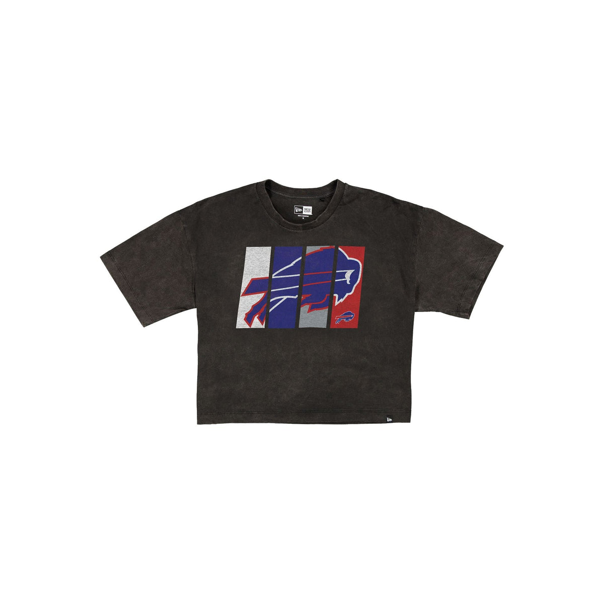 Buffalo Bills Sport Night Black Cropped Women's T-Shirt