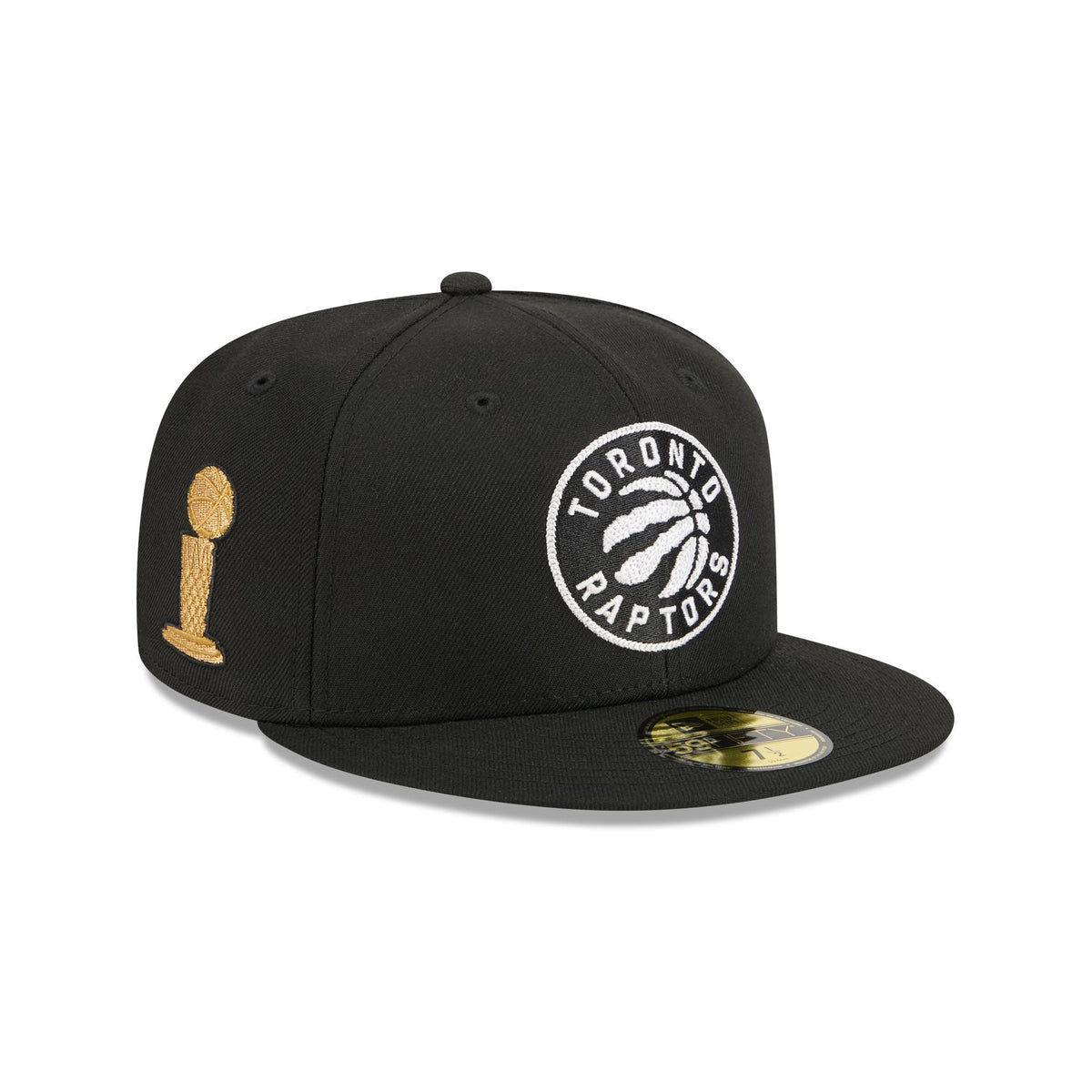 Alpha Industries x Toronto Raptors Black 59FIFTY Fitted Hat