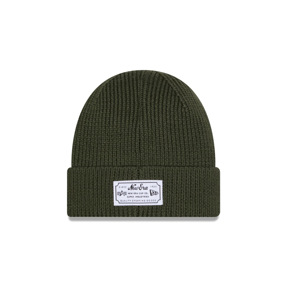 Alpha Industries x Detroit Lions Olive Green Cuff Knit Hat