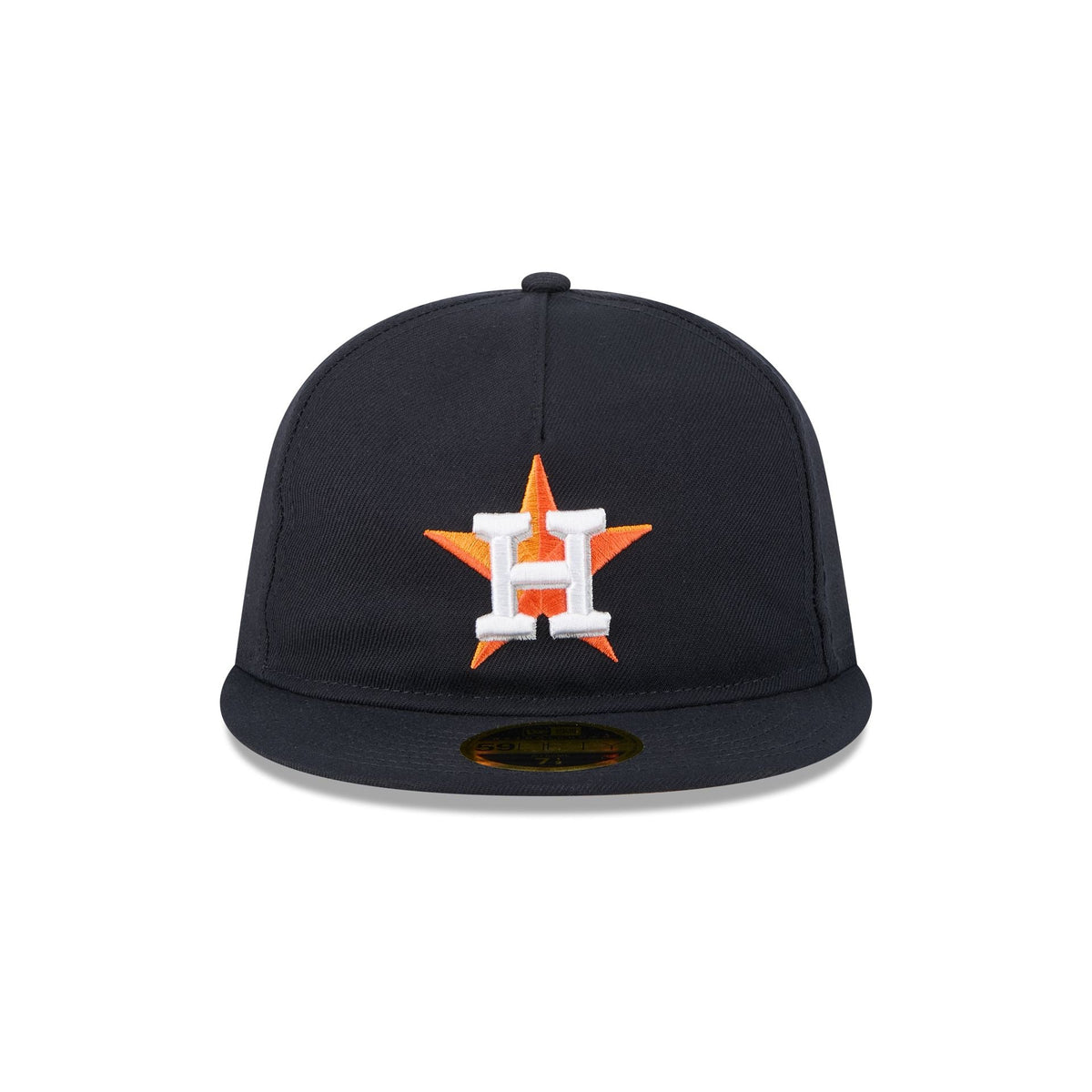 Houston Astros Easy Retro Crown 59FIFTY A-Frame Fitted Hat