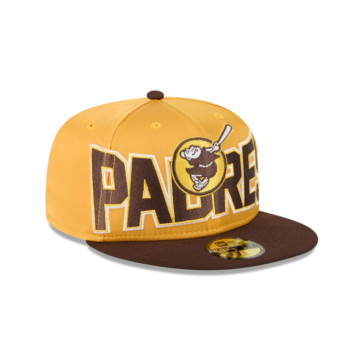 San Diego Padres Bold Satin 59FIFTY Fitted Hat