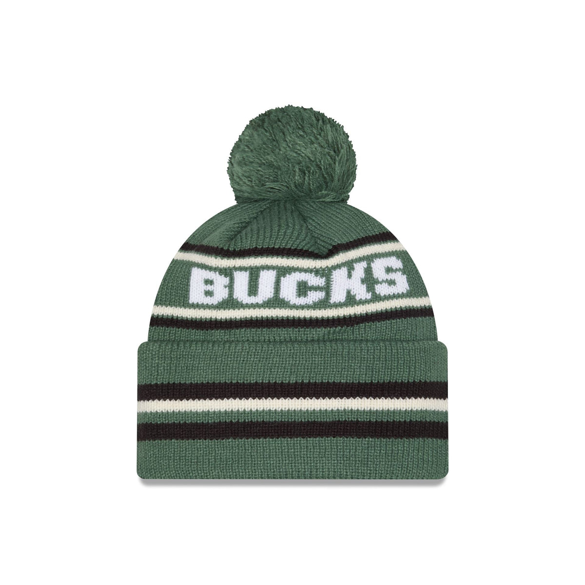 Milwaukee Bucks Classic Pom Knit Hat