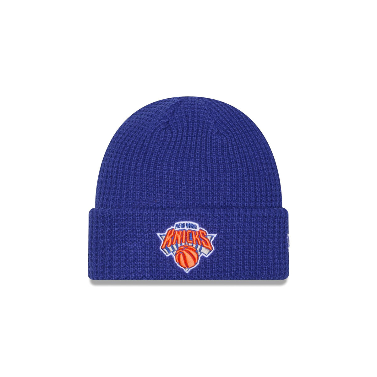 New York Knicks Waffle Stitch Knit Beanie Hat