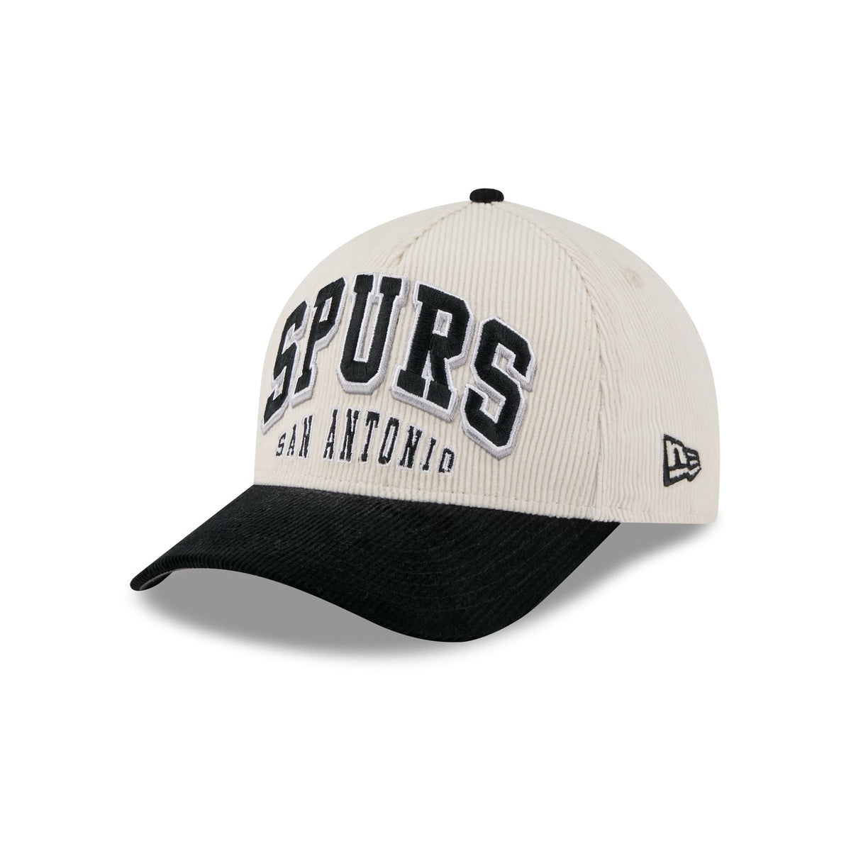 San Antonio Spurs Stacked Corduroy 9FORTY M-Crown A-Frame Snapback Hat