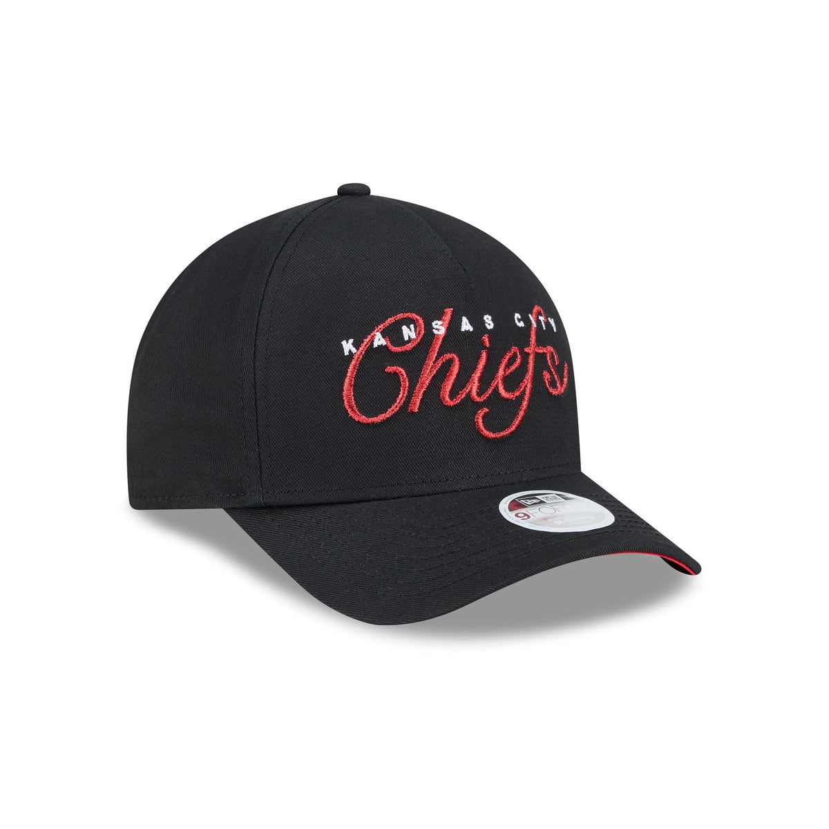 Kansas City Chiefs Metallic Women's 9FORTY M-Crown A-Frame Snapback Hat