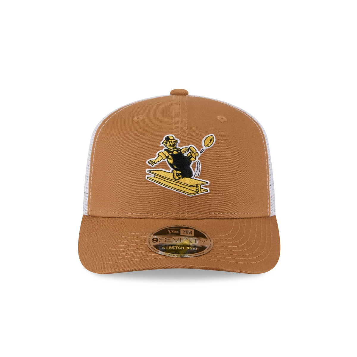Pittsburgh Steelers Bronze 9SEVENTY Trucker Hat