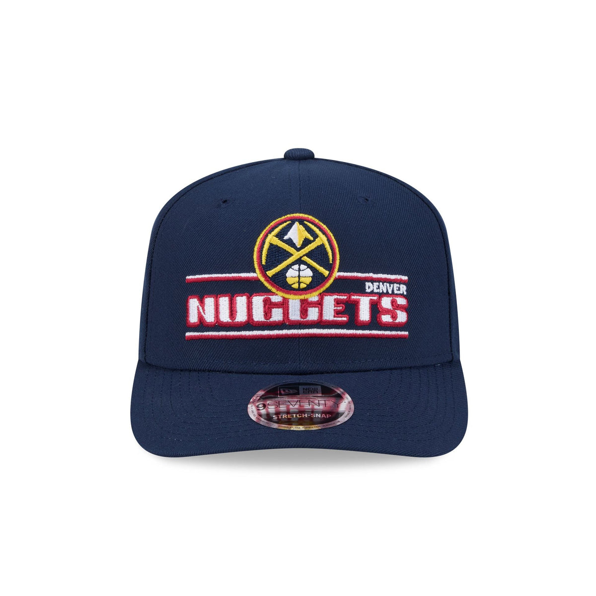 Denver Nuggets Stated 9SEVENTY Stretch-Snap Hat