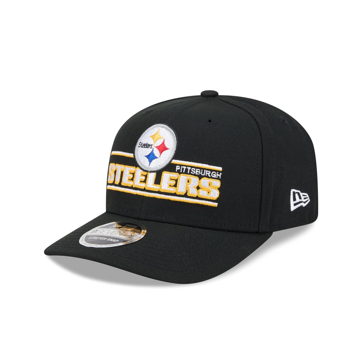 Pittsburgh Steelers Stated 9SEVENTY Stretch-Snap Hat
