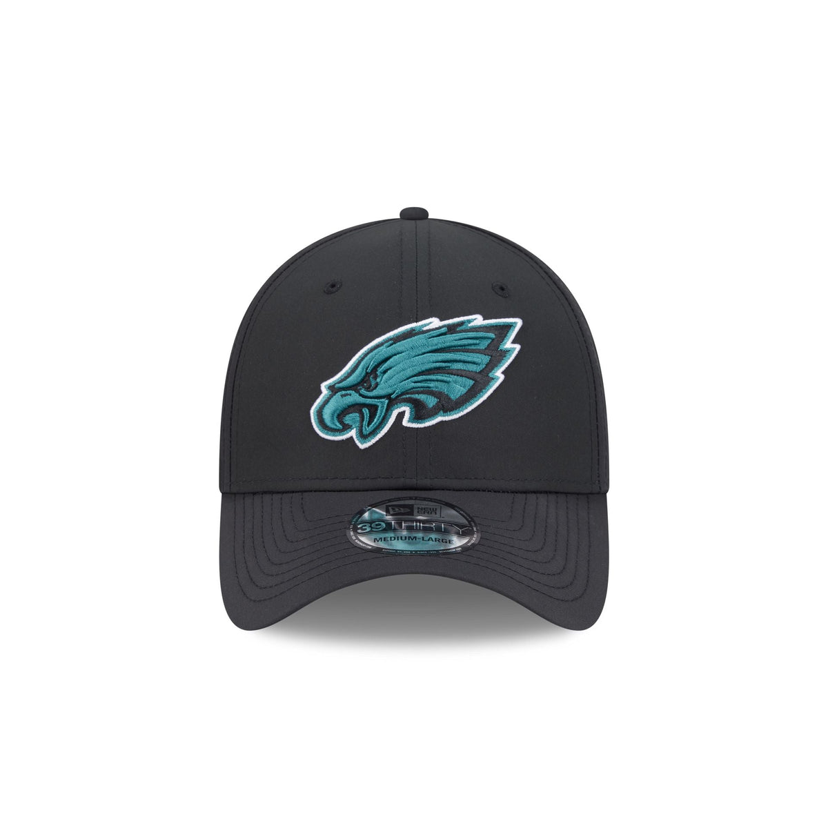 Philadelphia Eagles Night 39THIRTY Stretch Fit Hat