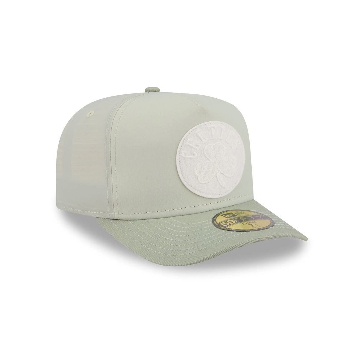 Boston Celtics Crinkle 59FIFTY A-Frame Fitted Hat