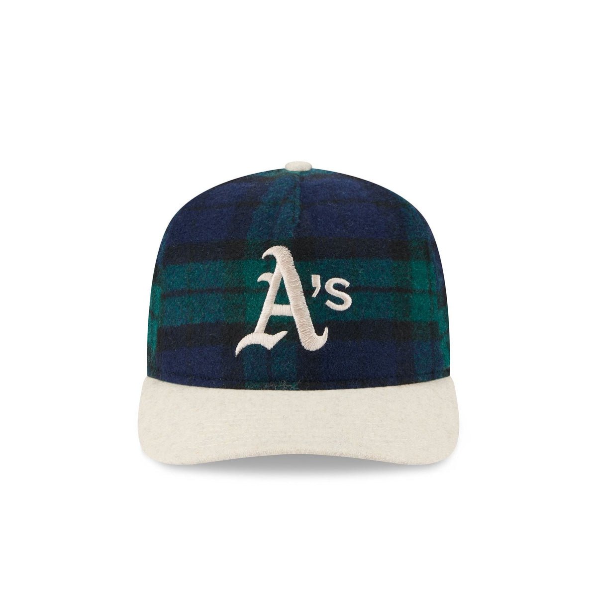 Athletics Plaid Letterman 19TWENTY Adjustable Hat
