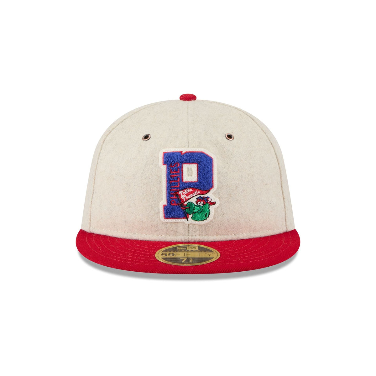 Philadelphia Phillies Wool Letterman Retro Crown 59FIFTY Fitted Hat