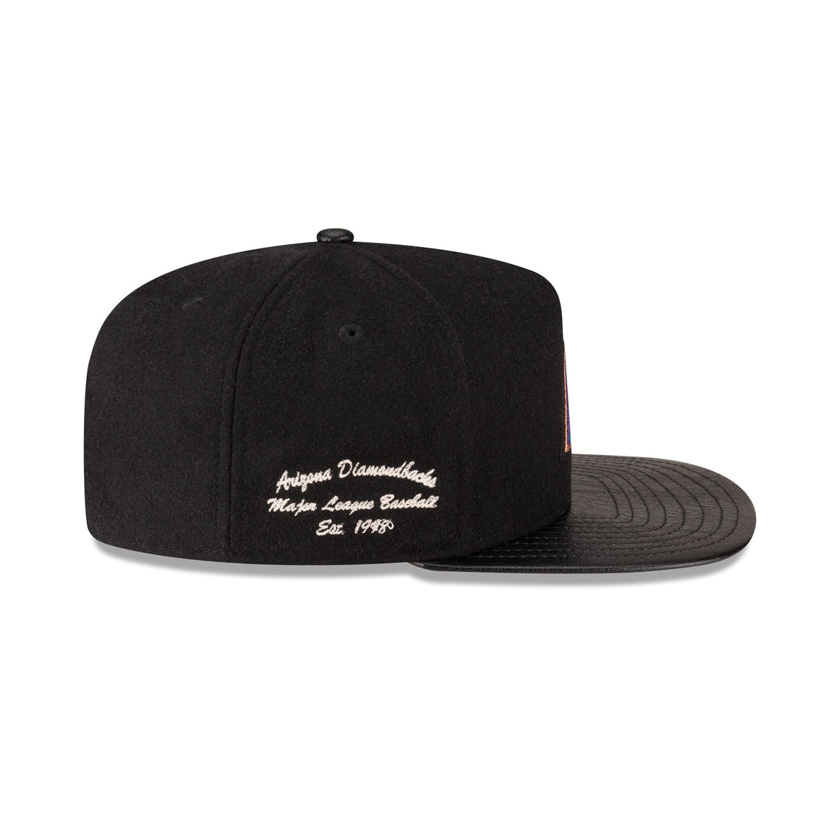 Arizona Diamondbacks Wool Letterman 9FIFTY A-Frame Snapback Hat