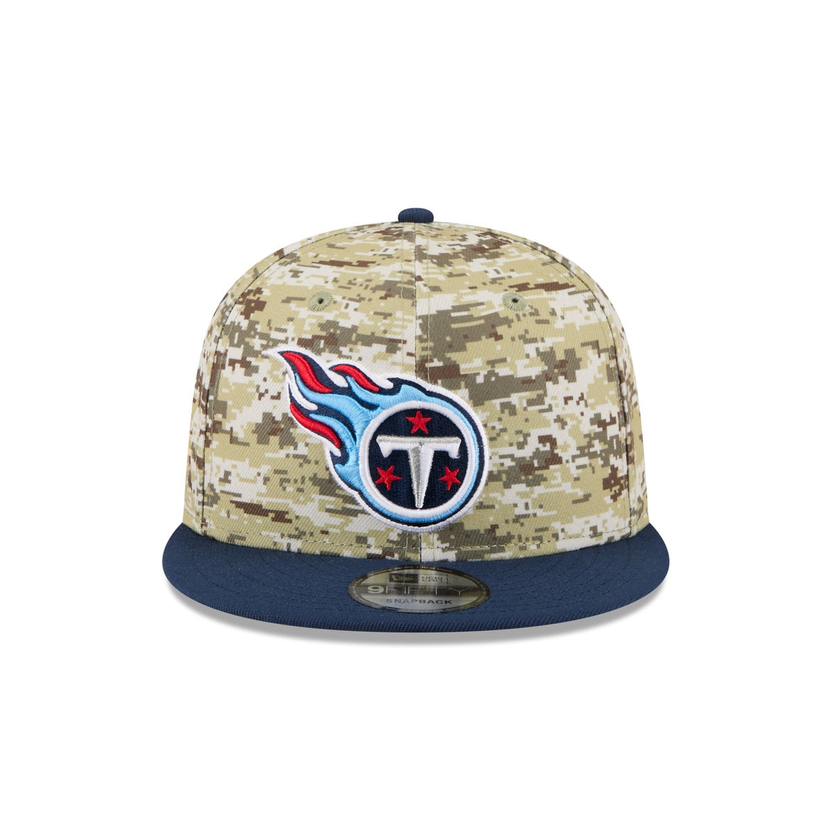 Tennessee Titans 2025 Salute to Service Fan Gear 9FIFTY Snapback Hat