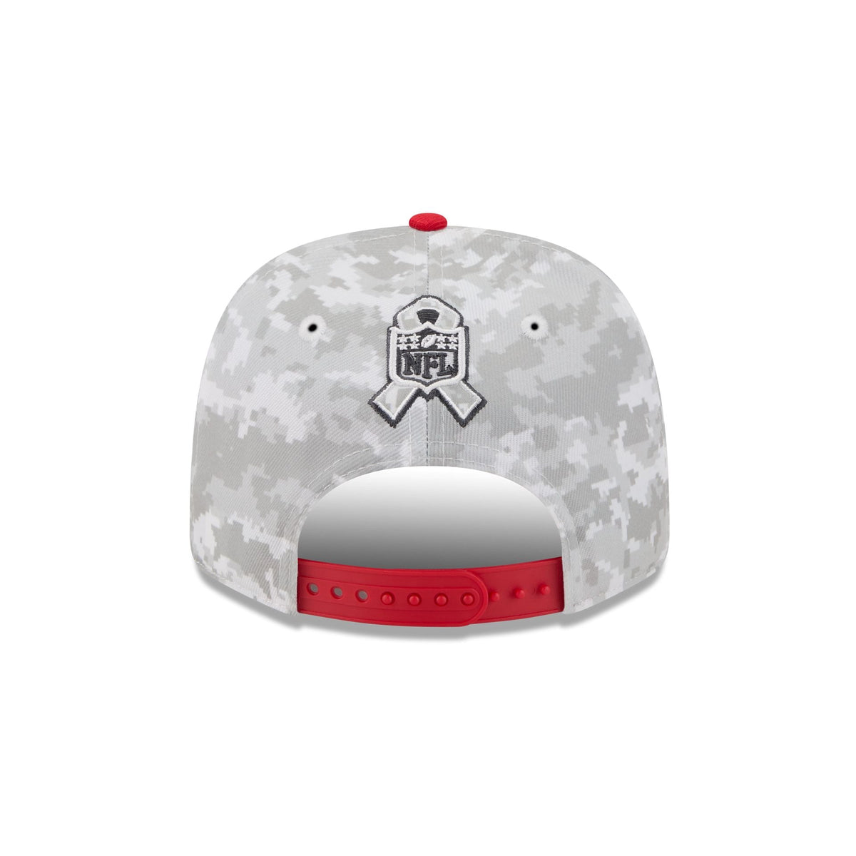 Kansas City Chiefs 2025 Salute to Service Fan Gear 9SEVENTY Stretch-Snap Hat