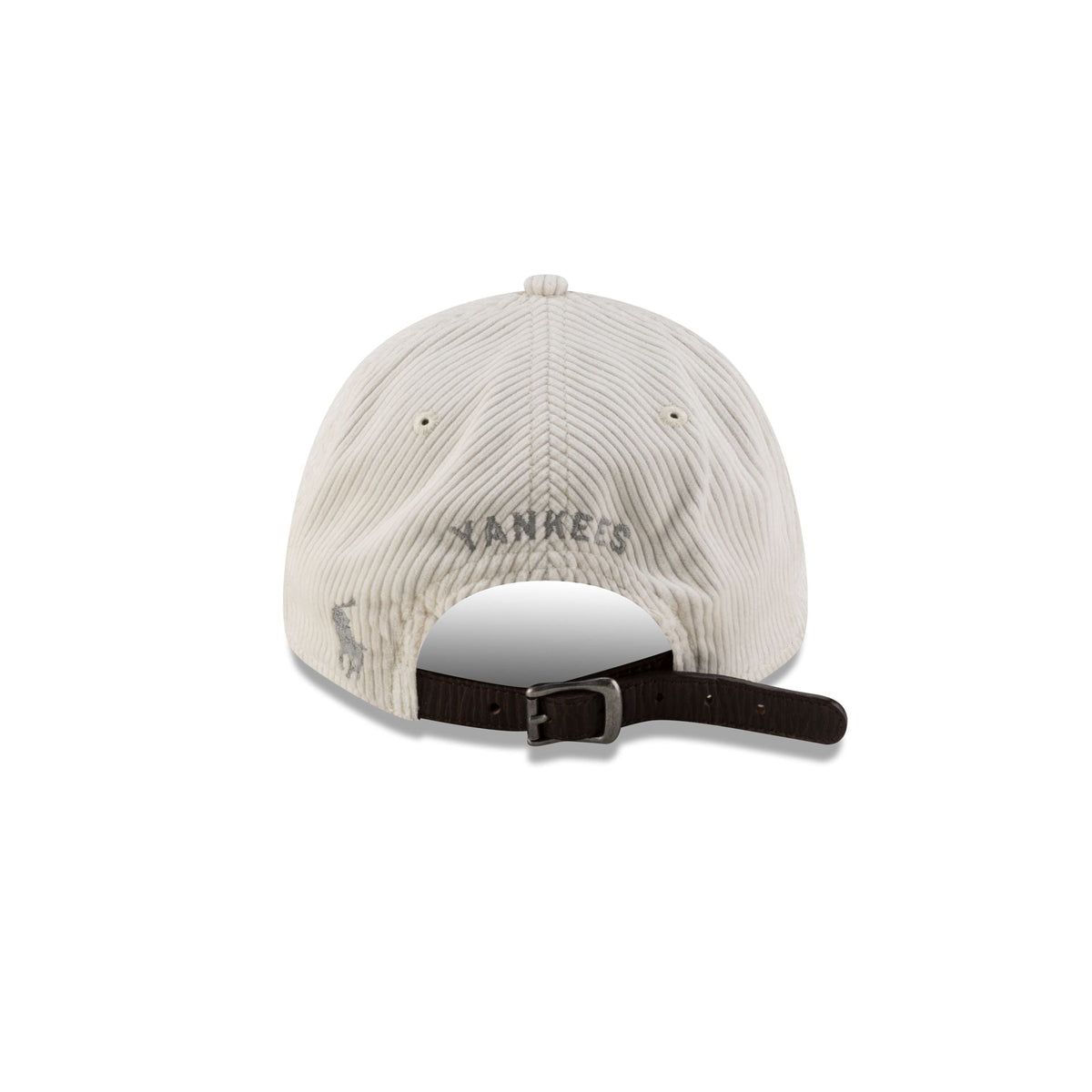 Ralph Lauren x New York Yankees Chrome Corduroy Long Bill 9FORTY Adjustable Hat