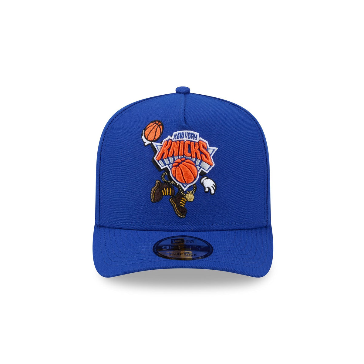New York Knicks Cartoon 9FIFTY A-Frame Snapback Hat