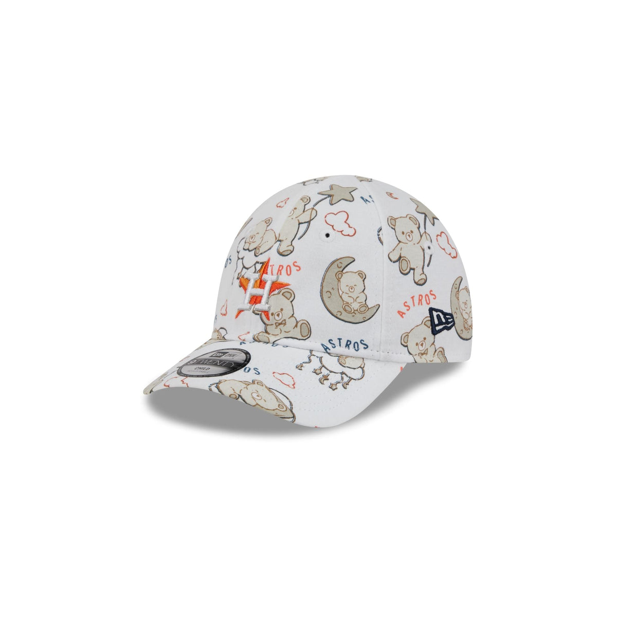 Houston Astros Teddy Kids 9TWENTY Adjustable Hat