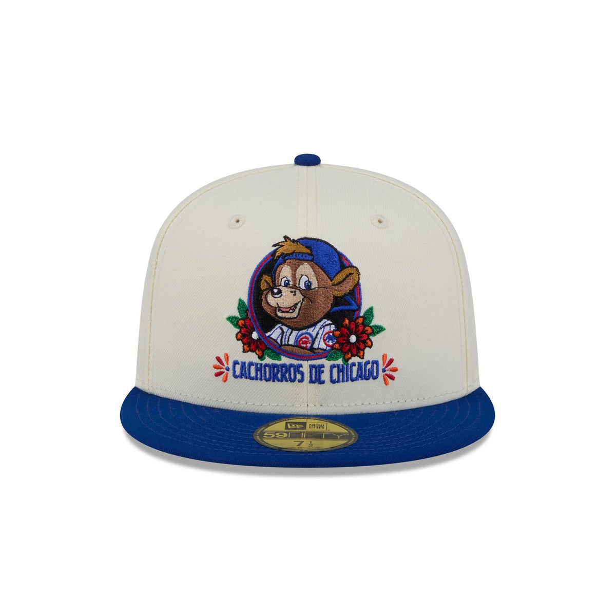 Chicago Cubs Day of the Dead Sugar Skull Mascot 59FIFTY Fitted Hat