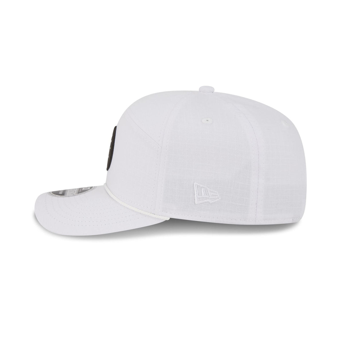 San Diego Padres Circle Logo White Split Panel 9SEVENTY Stretch-Snap Hat