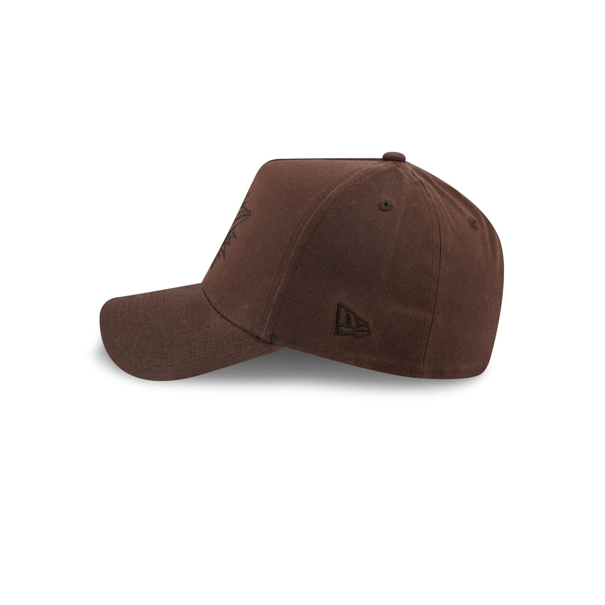 Miami Dolphins Waxed Canvas Brown 59FORTY A-Frame Fitted Hat