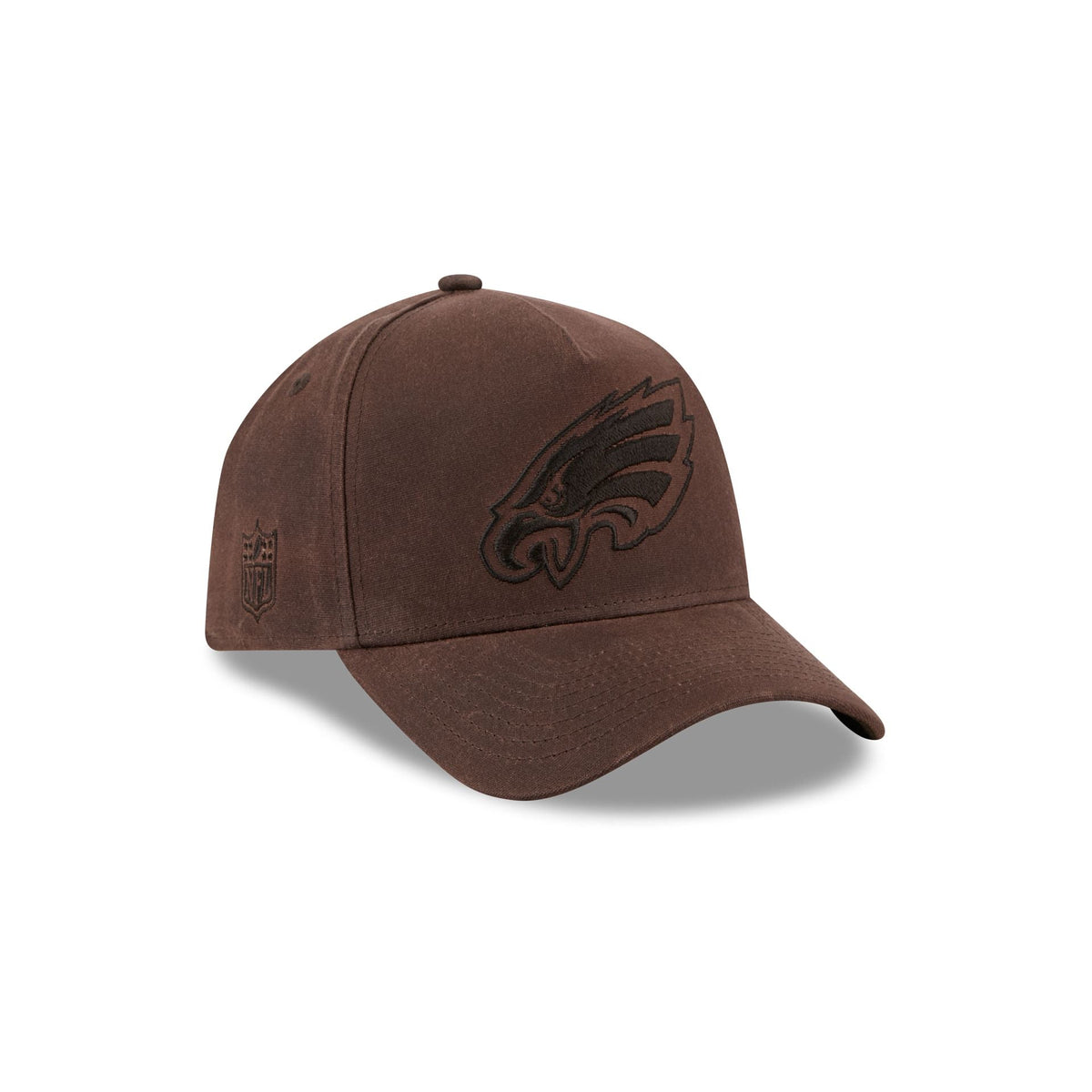 Philadelphia Eagles Waxed Canvas Brown 59FORTY A-Frame Fitted Hat