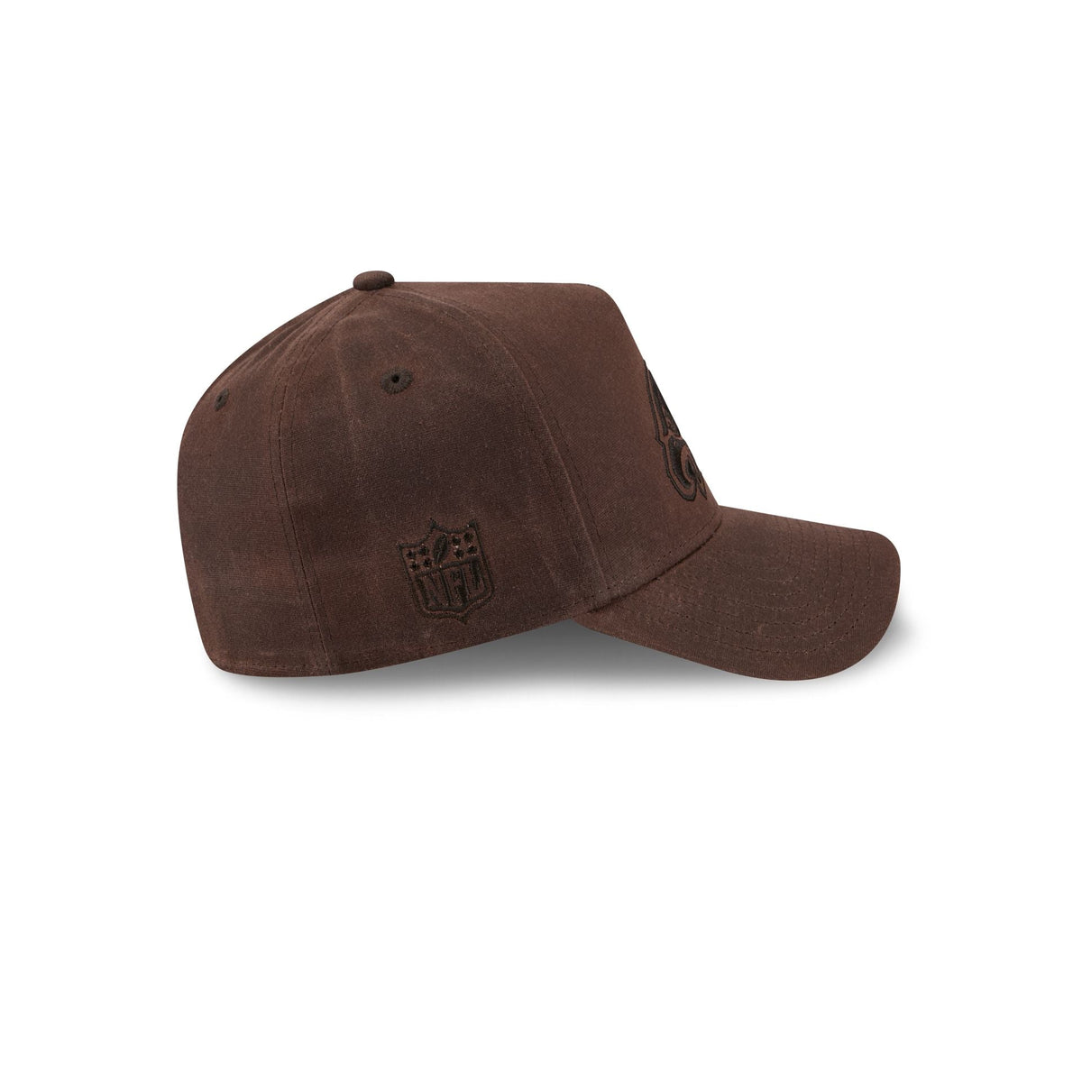 Philadelphia Eagles Waxed Canvas Brown 59FORTY A-Frame Fitted Hat