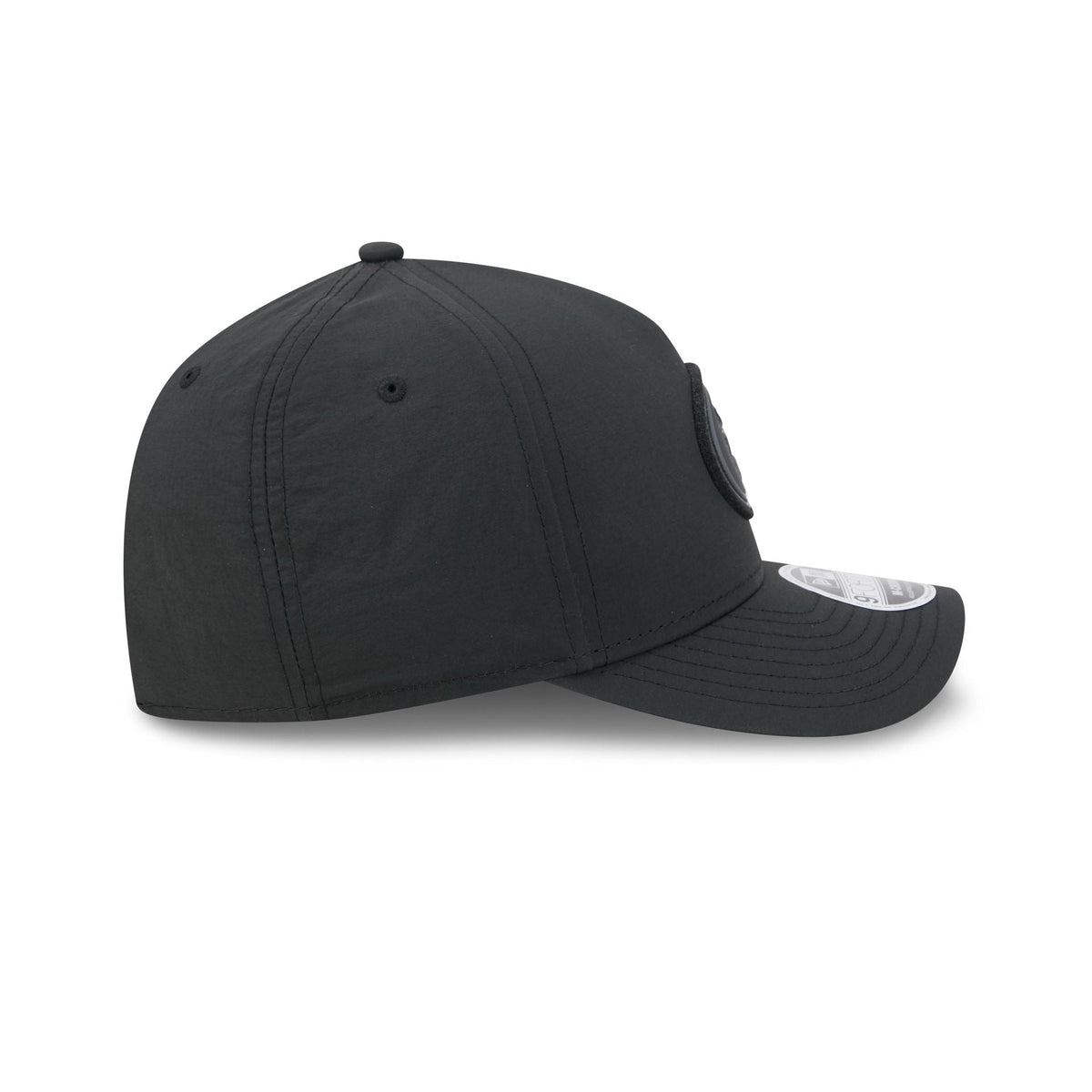 Alpha Industries x San Francisco 49ers Nylon Black 9FORTY M-Crown A-Frame Snapback Hat
