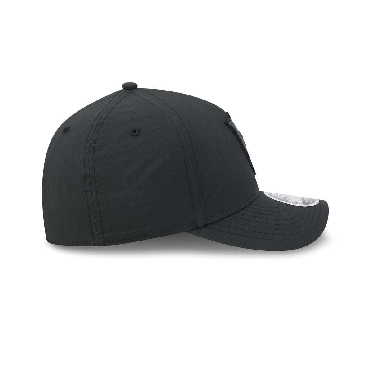 Alpha Industries x Las Vegas Raiders Nylon Black 9FORTY M-Crown A-Frame Snapback Hat