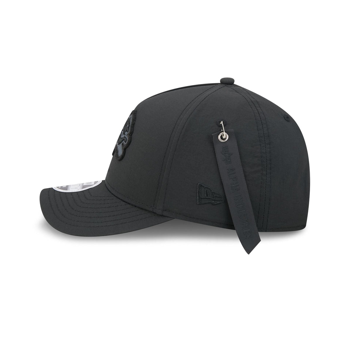 Alpha Industries x Detroit Lions Nylon Black 9FORTY M-Crown A-Frame Snapback Hat