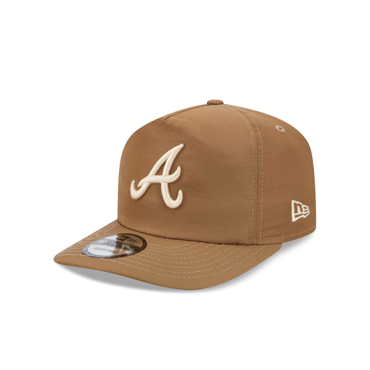 Atlanta Braves Nylon Brown 19TWENTY Adjustable Hat