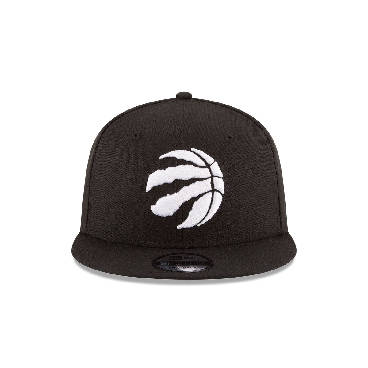 Toronto Raptors Basic Black & White 9FIFTY Snapback Hat
