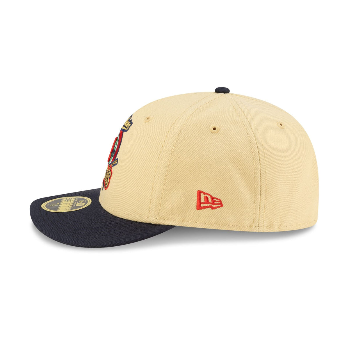 Atlanta Braves World Series Low Profile 59FIFTY Fitted Hat
