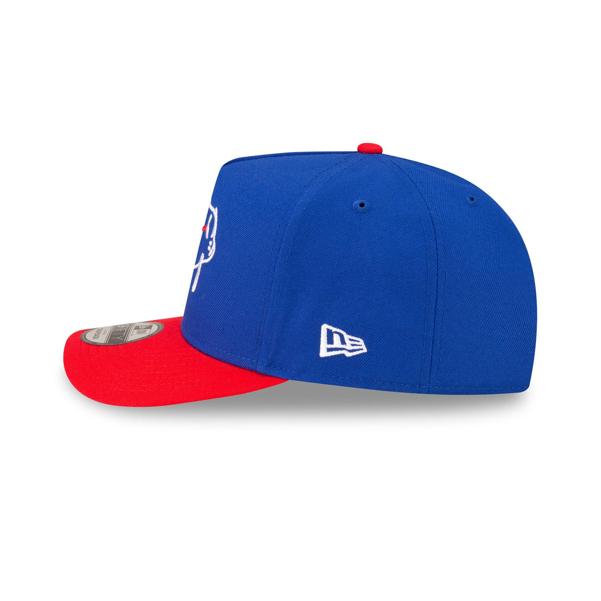 Buffalo Bills Billustration Red 9FIFTY A-Frame Snapback Hat