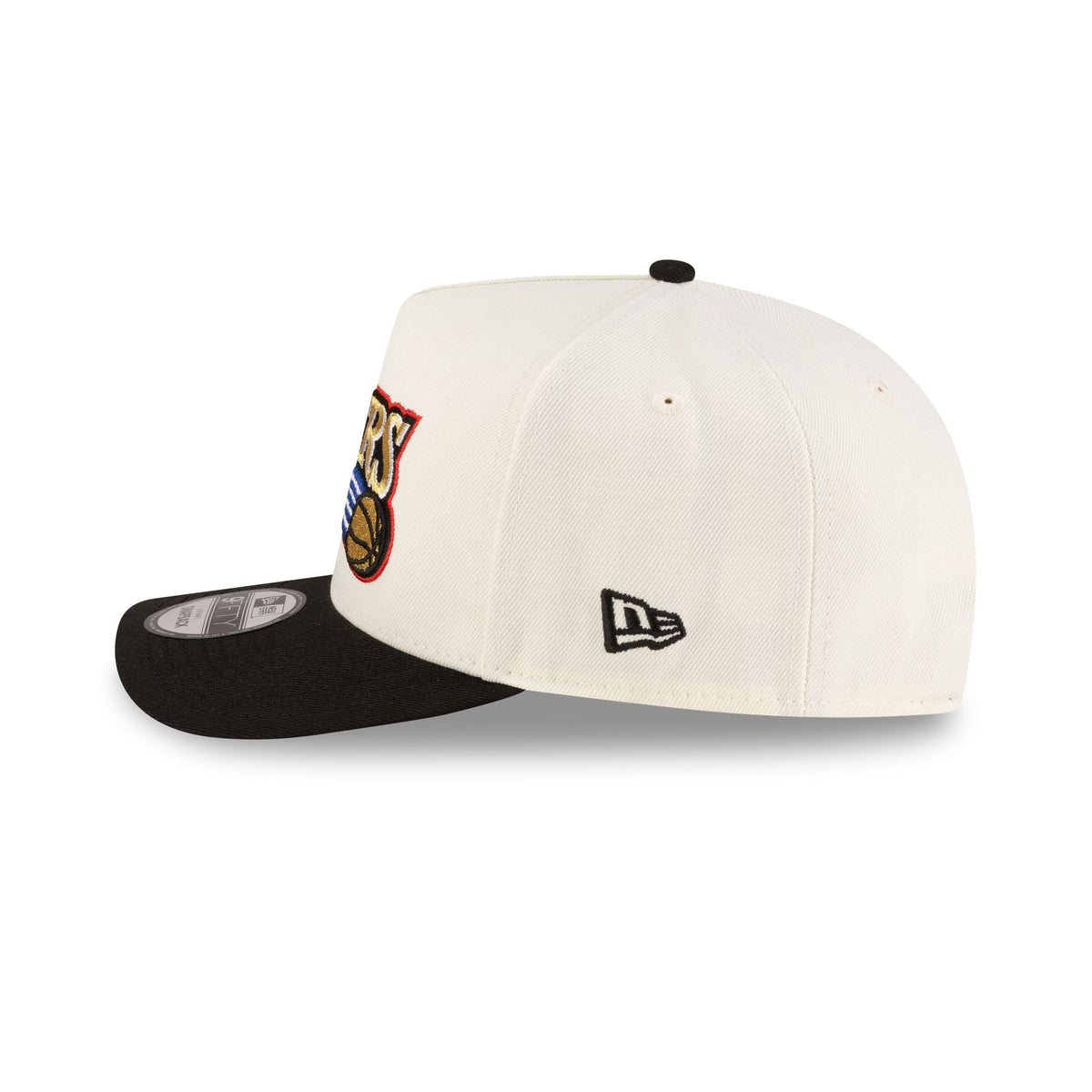 Philadelphia 76ers 1997-2009 Hardwood Classics Express Chrome White 9FIFTY A-Frame Snapback Hat