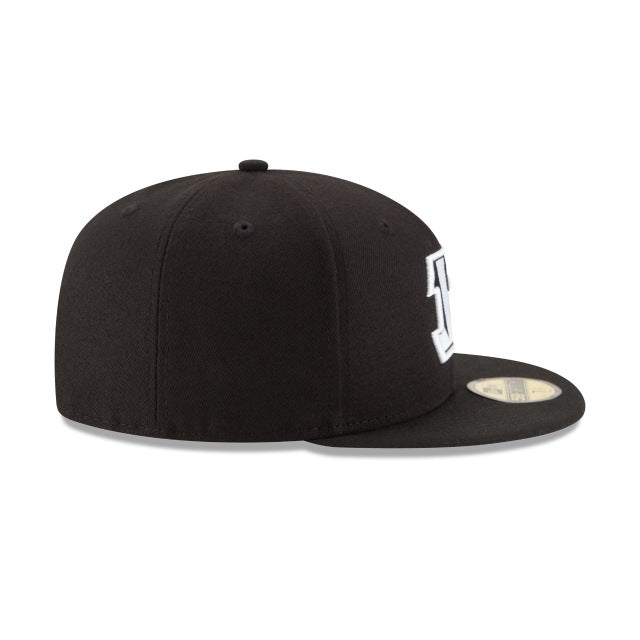 Cincinnati Bengals Black & White 59FIFTY Fitted Hat
