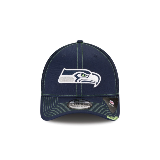 Seattle Seahawks Neo 39THIRTY Stretch Fit Hat